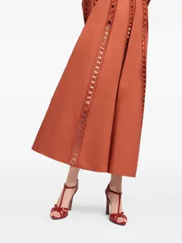 Elie Saab: Хлопковая юбка 