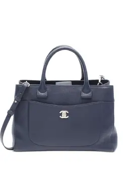 CHANEL Pre-Owned: Синяя сумка 