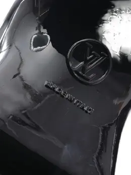 Louis Vuitton Pre-Owned: Светлые ботинки 