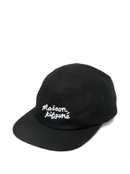 Maison Kitsuné: Чёрная кепка 