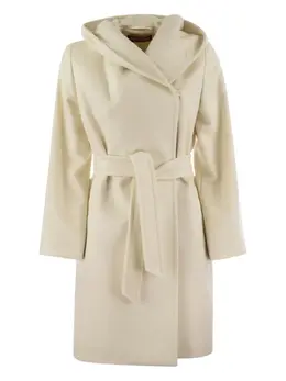 Max Mara: Пальто с капюшоном 