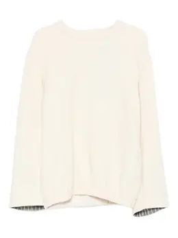 Carven: Белый свитшот 
