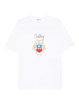 Bally: Белая футболка 