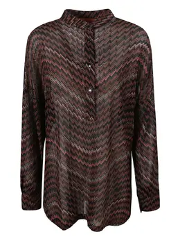 Missoni: Коричневый топ 