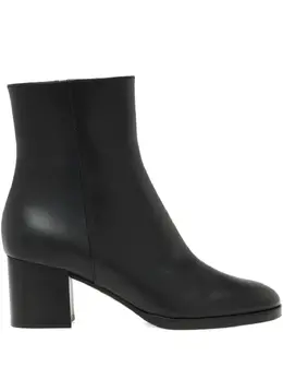 Gianvito Rossi: Чёрные ботинки 