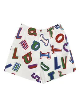Louis Vuitton Pre-Owned: Белые шорты 