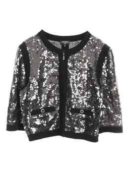 CHANEL Pre-Owned: Куртка с блёстками 