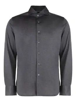 Canali: Рубашка с длинным рукавом 
