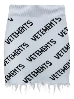 VETEMENTS: Короткая юбка 