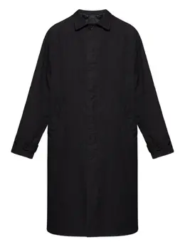 Comme des Garçons Homme Plus: Чёрное пальто 