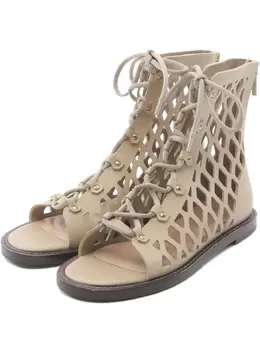 Christian Dior Pre-Owned: Бежевые сандалии 