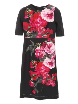 Dolce & Gabbana Pre-Owned: Платье с растительным принтом 