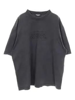 Balenciaga Pre-Owned: Тёмная футболка 