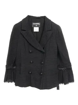 CHANEL Pre-Owned: Твидовая куртка 