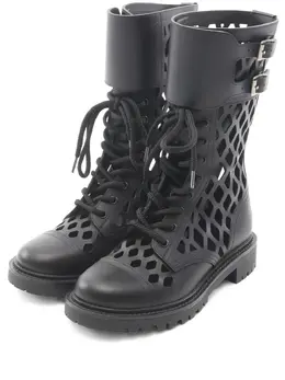 Christian Dior Pre-Owned: Чёрные ботинки 