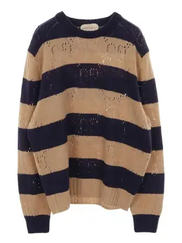 Gucci Pre-Owned: Свитер в полоску 