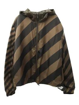 Fendi Pre-Owned: Куртка с принтом 