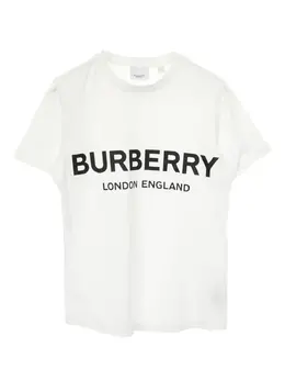 Burberry Pre-Owned: Футболка с принтом 