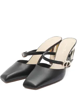 Christian Dior Pre-Owned: Чёрные сандалии 