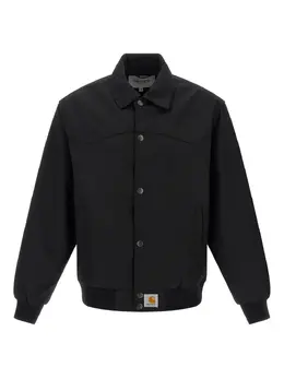 Carhartt WIP: Чёрная куртка 