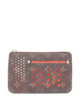 Louis Vuitton Pre-Owned: Коричневый кошелёк 