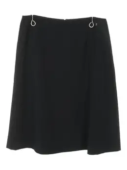 CHANEL Pre-Owned: Чёрная юбка 
