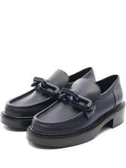 Louis Vuitton Pre-Owned: Синие лоферы 