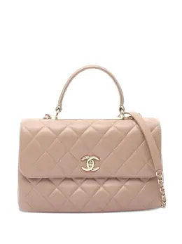 CHANEL Pre-Owned: Розовая сумка 
