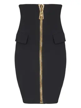 Balmain: Юбка с карманами 