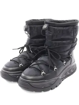Christian Dior Pre-Owned: Чёрные ботинки 