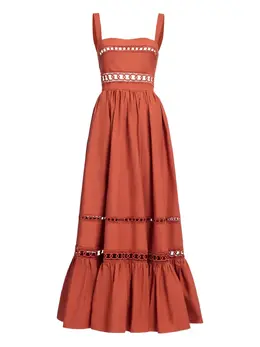 Elie Saab: Хлопковое платье 
