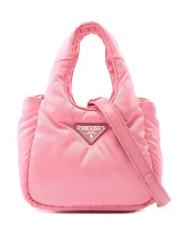 Prada Pre-Owned: Розовая сумка 