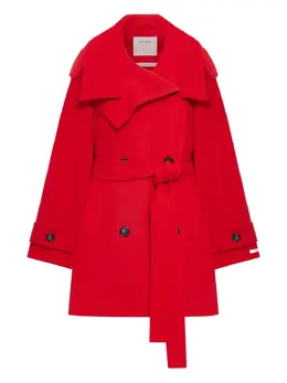 Sportmax: Двубортный плащ 