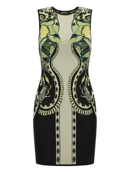 Roberto Cavalli: Трикотажное платье 