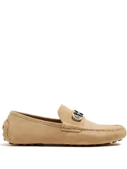 Ferragamo: Светлые туфли  Gancini