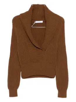 Max Mara: Свитер с воротником 