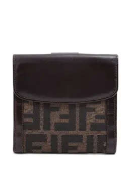 Fendi Pre-Owned: Коричневый кошелёк 