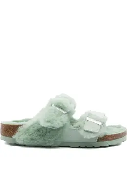 Birkenstock: Зелёные сандалии  Arizona