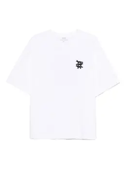 Maison Kitsuné: Футболка с принтом 