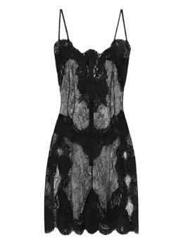 Dolce & Gabbana: Кружевное платье 
