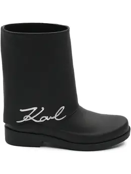 Karl Lagerfeld: Чёрные ботинки 
