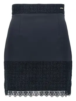 Elisabetta Franchi: Кружевная юбка 