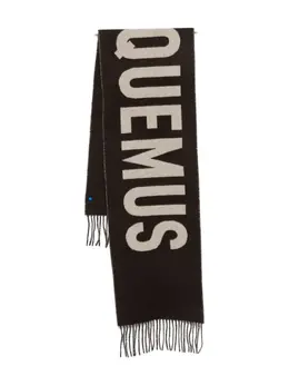 Jacquemus: Тёмный шарф 