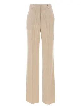 Max Mara: Бежевые брюки 