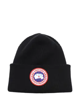 Canada Goose: Чёрная шапка 