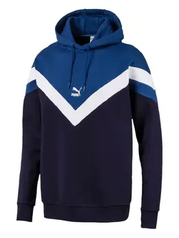 PUMA: Голубая толстовка  Iconic MCS