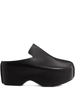 JW Anderson: Чёрные сабо 