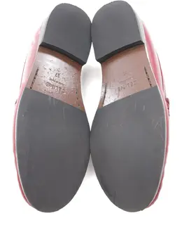 Celine Pre-Owned: Красные лоферы 