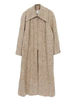 CHANEL Pre-Owned: Пальто из альпаки 