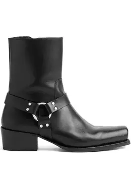 DSQUARED2: Чёрные ботинки 